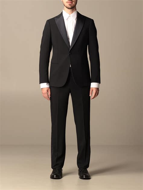 cheap giorgio armani suit black|most expensive Armani suit.